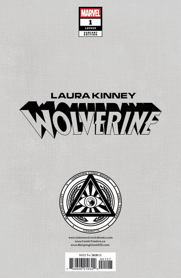 Laura Kinney: Wolverine #1 Unknown Comics Sabine Rich Exclusive Var (12/11/2024) - Collectors World Toys