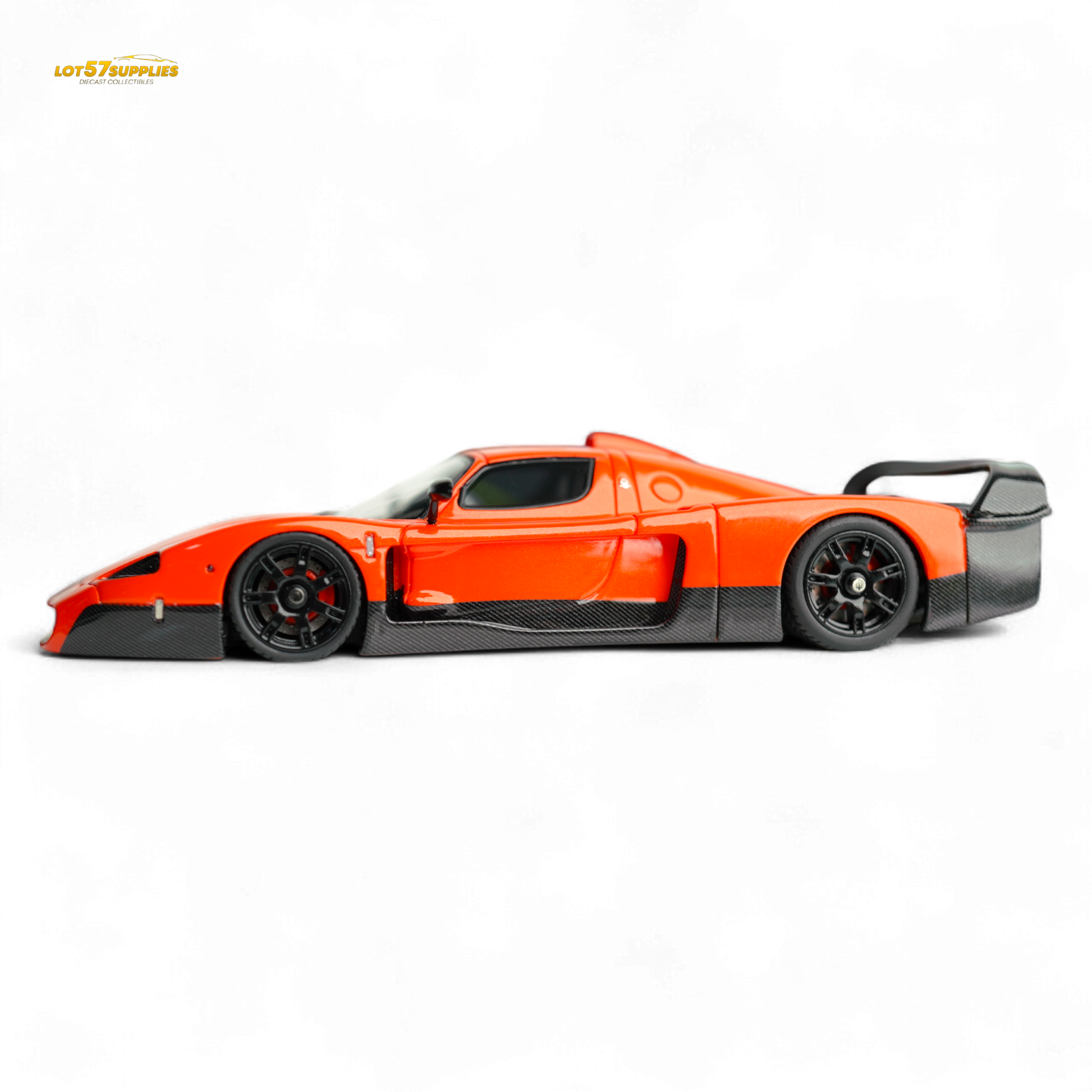 YM Model Maseti MC12 Stradale Corsa 2-Tone Orange - Carbon FIber - Resin 1:64