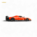 YM Model Maseti MC12 Stradale Corsa 2-Tone Orange - Carbon FIber - Resin 1:64 - Collectors World Toys