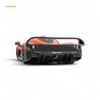 YM Model Maseti MC12 Stradale Corsa 2-Tone Orange - Carbon FIber - Resin 1:64 - Collectors World Toys