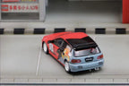 Street Weapon Honda Civic EG6 "KNUCKLES" Sonic livery 1:64 - Collectors World Toys