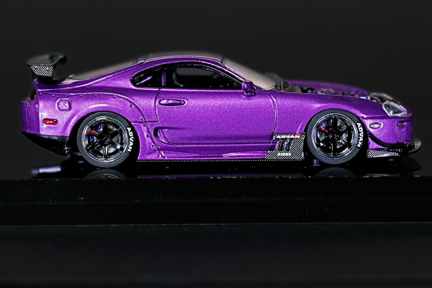YM Model X LOT 57 Exclusive Toyota Supra JZA80 Limited to 199 Pcs + Bonus Gift Custom Pin 1:64 - Collectors World Toys