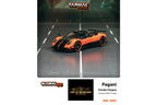 Tarmac Works Global64 Pagani Zonda Arancio Saint Tropez Item #T64G-TL021-OR 1:64 - Collectors World Toys