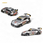 Street Weapon Porsche RWB 993 Double Exhaust Heavenly Livery Lower Tail 1:64