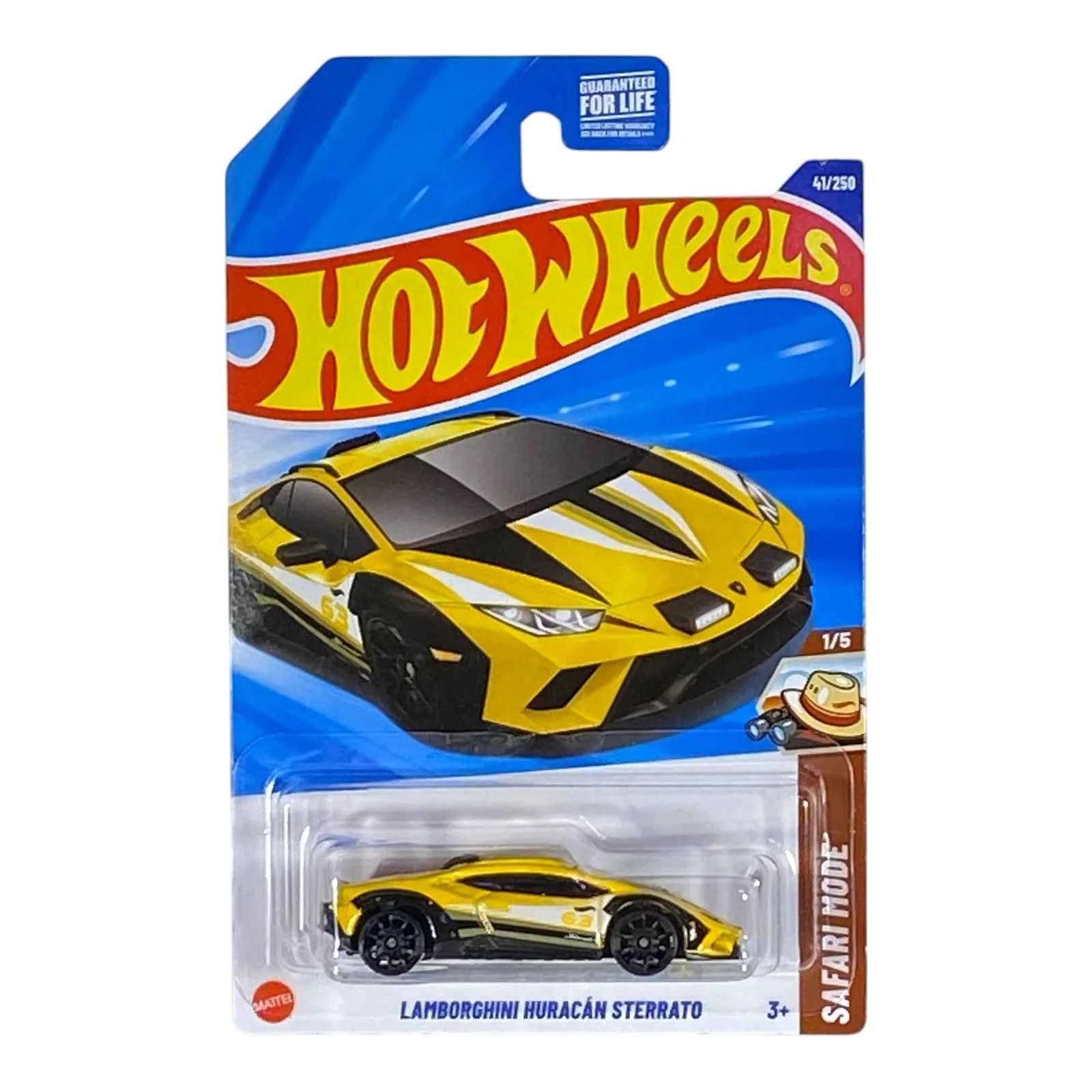 Hot Wheels Lamborghini Huracan Sterrato (Yellow) - Safari Mode Series 1/5 Main image