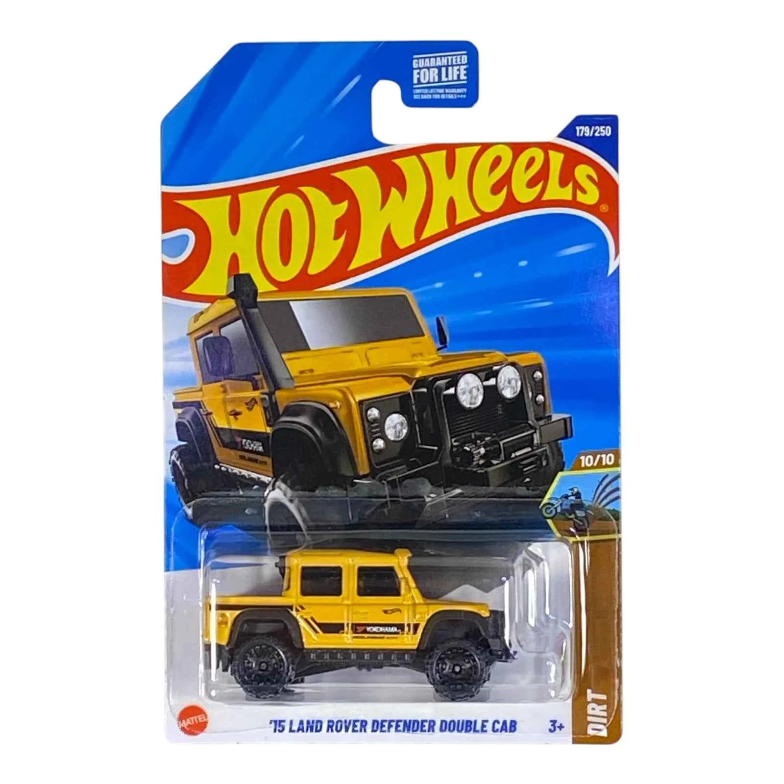 Hot Wheels '15 Land Rover Defender Double Cab - HW Dirt Series 10/10 Main image