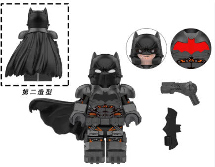 Black XE Suit Batman Custom Minifig - Collectors World Toys Hover Image