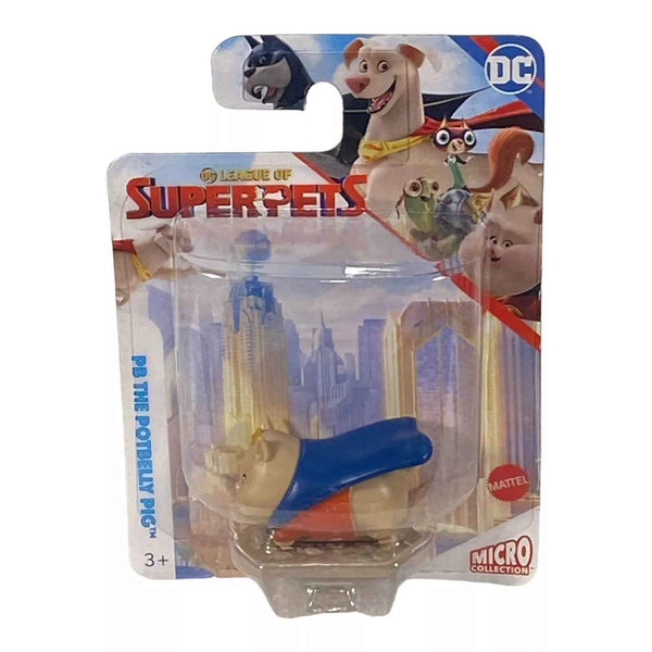 PB The Potbelly Pig Micro Figure / Cake Topper - League Of Super-Pets Collectibles