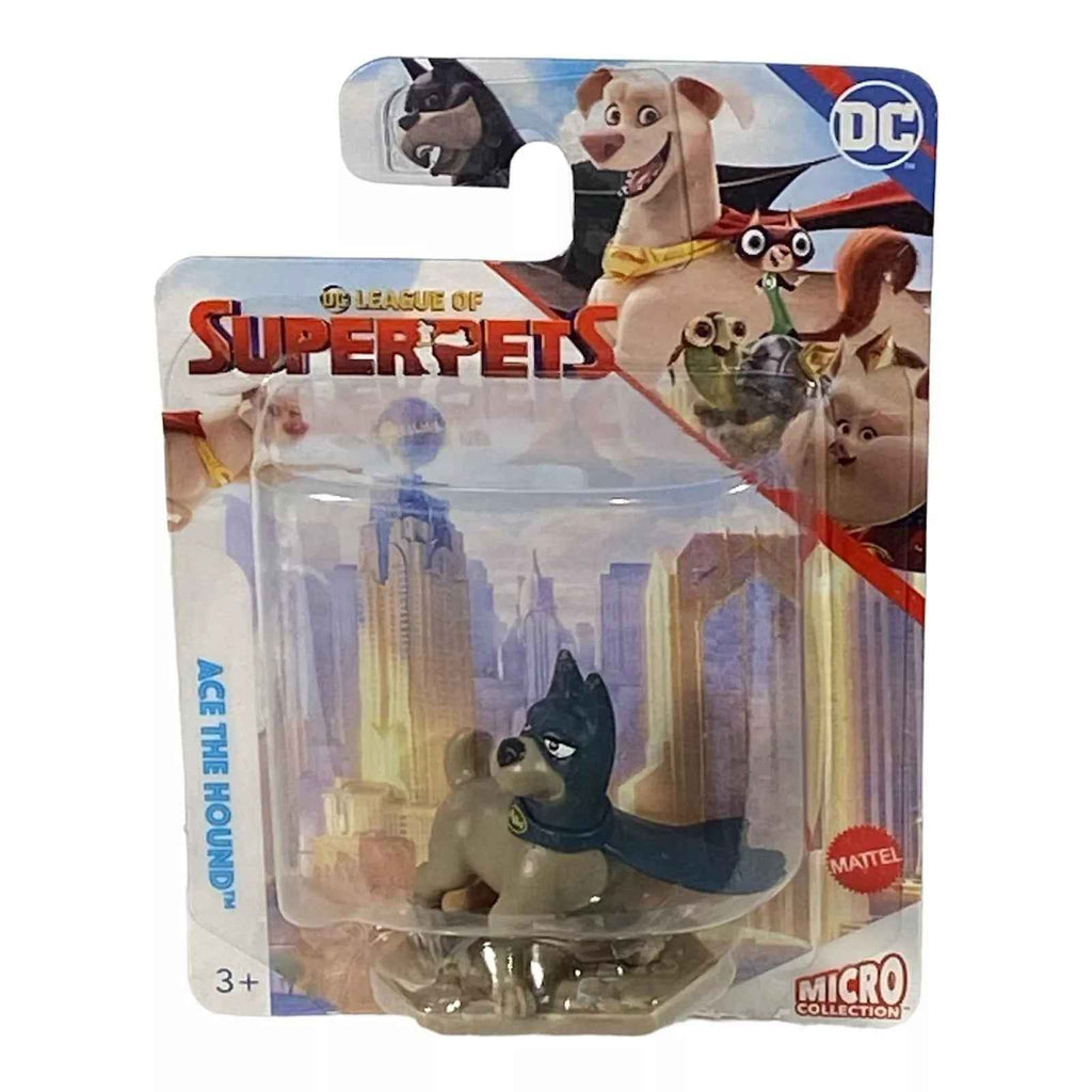 League of Super-Pets Complete Set of 5 Figures Krypto Ace Merton PB Chip - Collectors World Toys