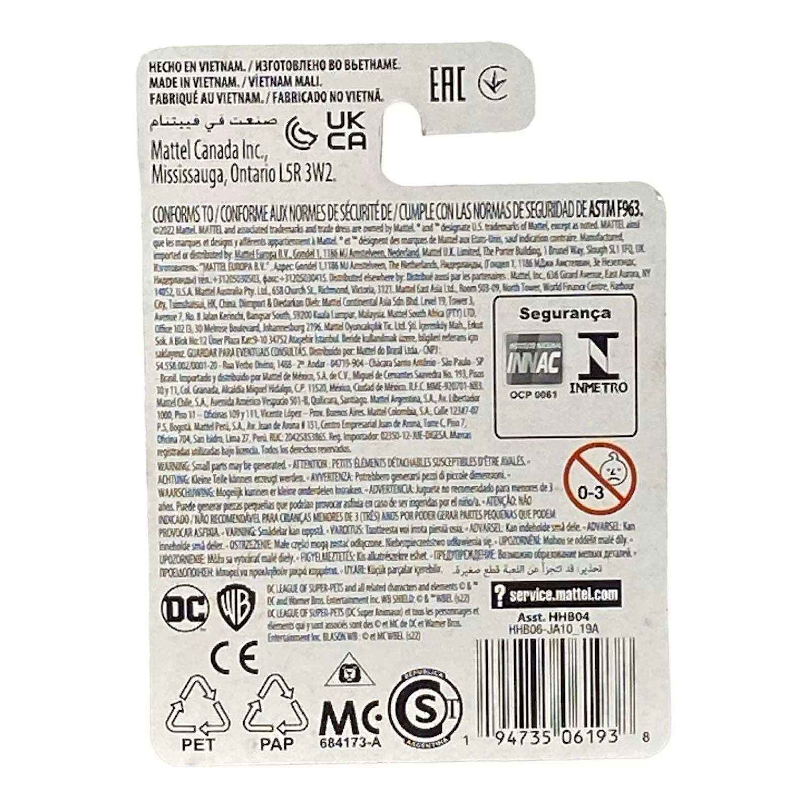 Ace The Hound Micro Figure / Cake Topper- League of Super-Pets Collectibles