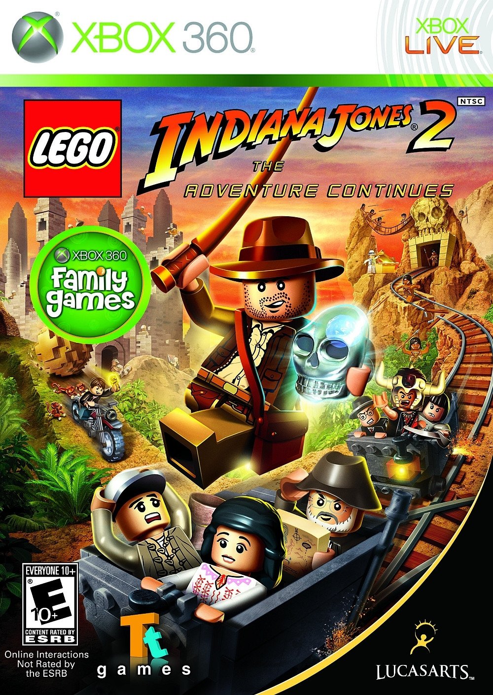 LEGO Indiana Jones 2: The Adventure Continues (Xbox 360) Main image