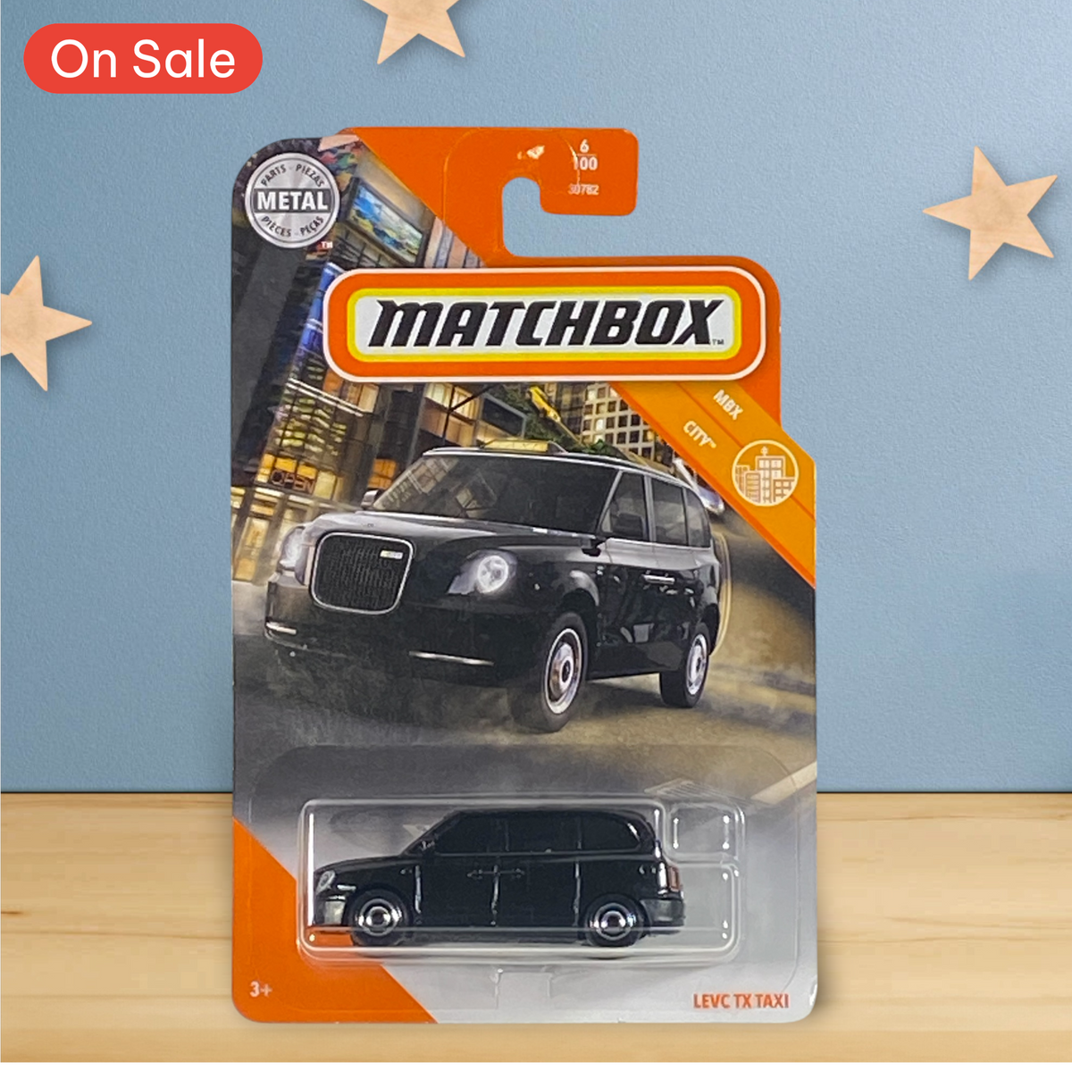 Matchbox Levc TX Taxi - MBX City Series 6/100