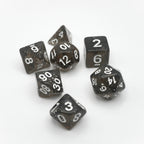 Essence of Licorice - 7 Piece DnD Dice Set | Acrylic RPG Gaming Dice - Collectors World Toys