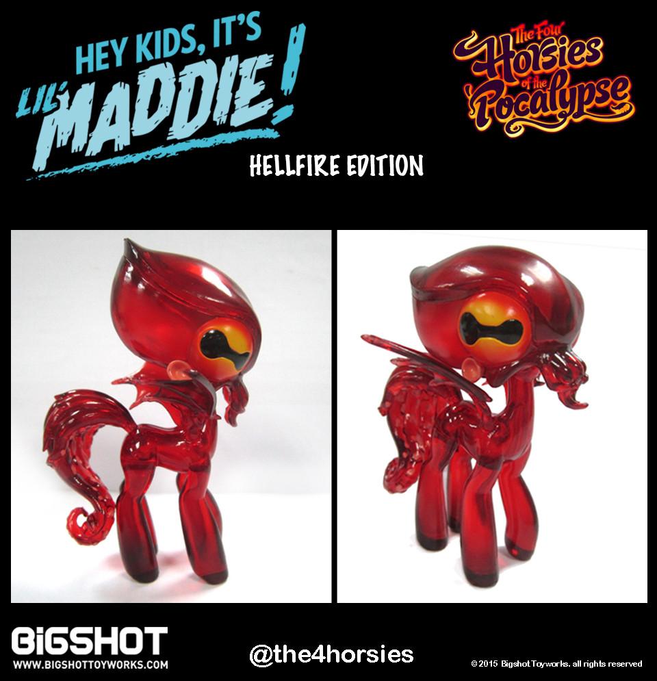 Lil Maddie Hellfire Red 4-inch figure - Collectors World Toys