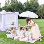 Mini Lila - Pastel Purple Bounce House - Collectors World Toys