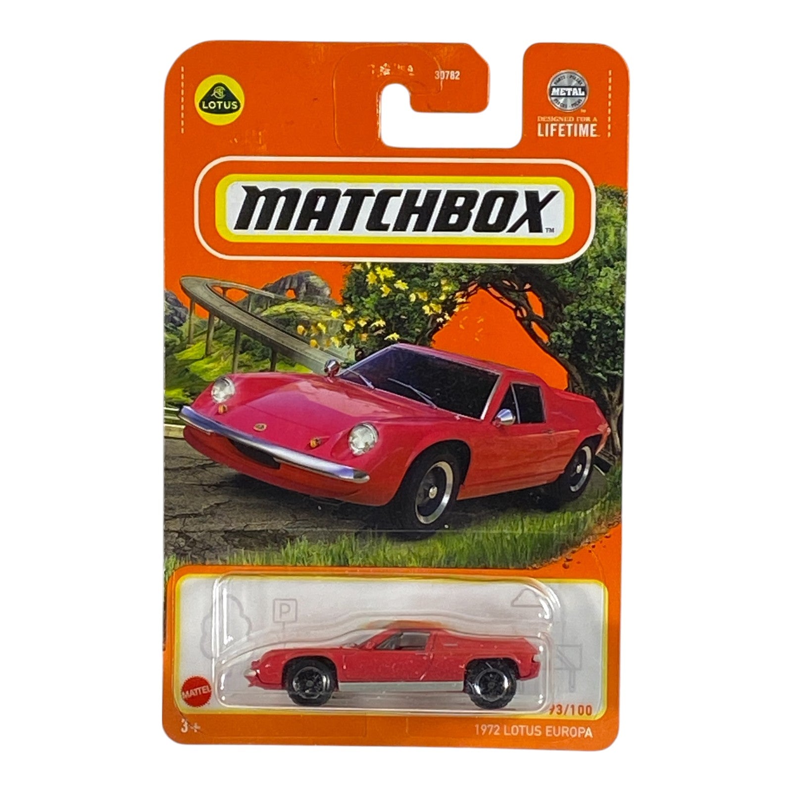 Matchbox 1972 Lotus Europa - Matchbox Series 93/100 Main image