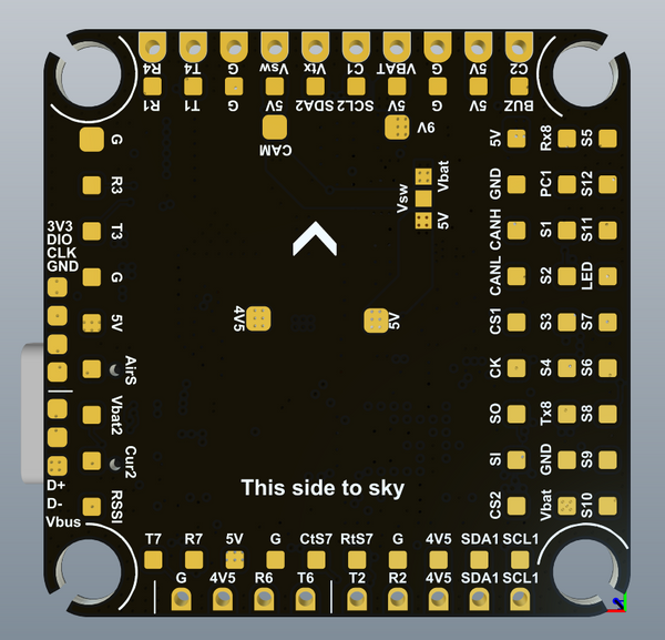 Team Blacksheep (TBS) - Lucid H7 Flight Controller
