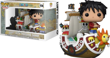 Pop! Rides: One Piece - Luffy With Thousand Sunny (Winter Convention Sticker) Main image