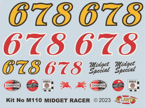 1:20 Midget Racer "Midget Special" Plastic Model Kit
