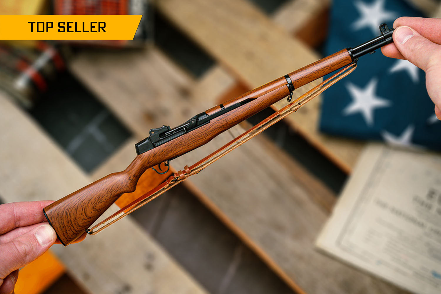 1/3 Scale Die Cast M1 Garand Model Rifle