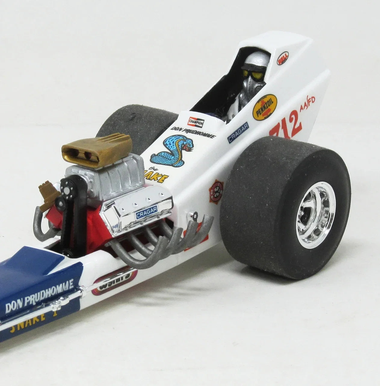 1:24 Don the Snake Prudhomme's "AA" Fuel Front Engine Rail Dragster Plastic Model Kit