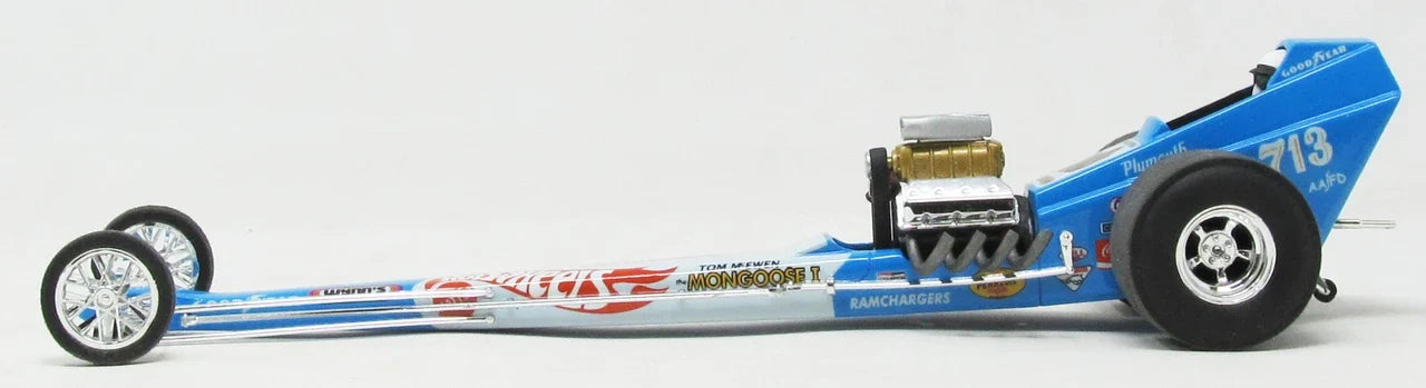 1/24 Tom Mongoose McEwen Front Engine Dragster Plastic Model