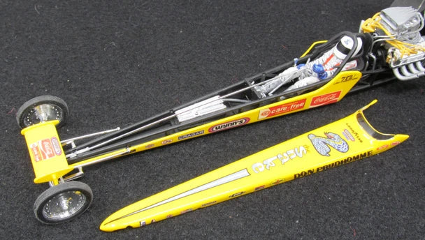 1:24 Don the Snake Prudhomme's Rear Engine Dragster with Christmas Tree Starting Light Plastic Model