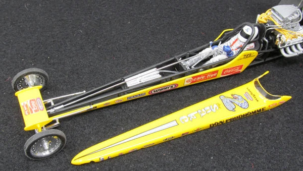 1:24 Don the Snake Prudhomme's Rear Engine Dragster with Christmas Tree Starting Light Plastic Model