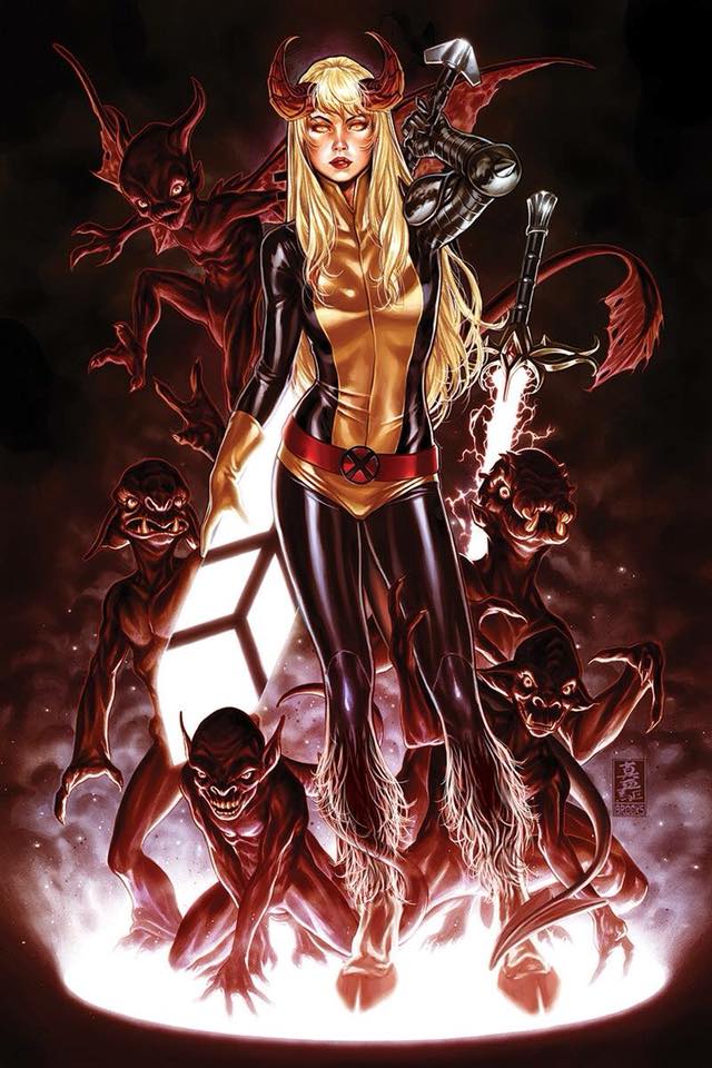 NEW MUTANTS DEAD SOULS #1 MARK BROOKS EXCLUSIVE CVR D CON COVER [INST] - Collectors World Toys Hover Image