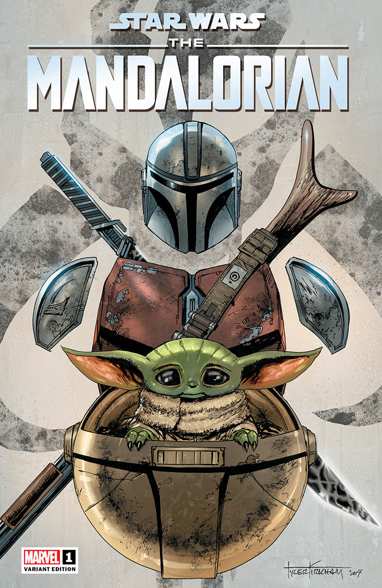 Star Wars: The Mandalorian #1 Unknown Comics Tyler Kirkham Exclusive Var (07/06/2022) - Collectors World Toys Main image