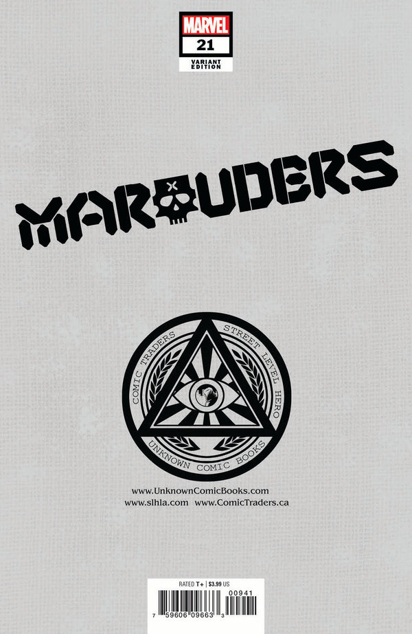 Marauders #21 Unknown Comics David Nakayama Exclusive Var Gala (06/02/2021) - Collectors World Toys