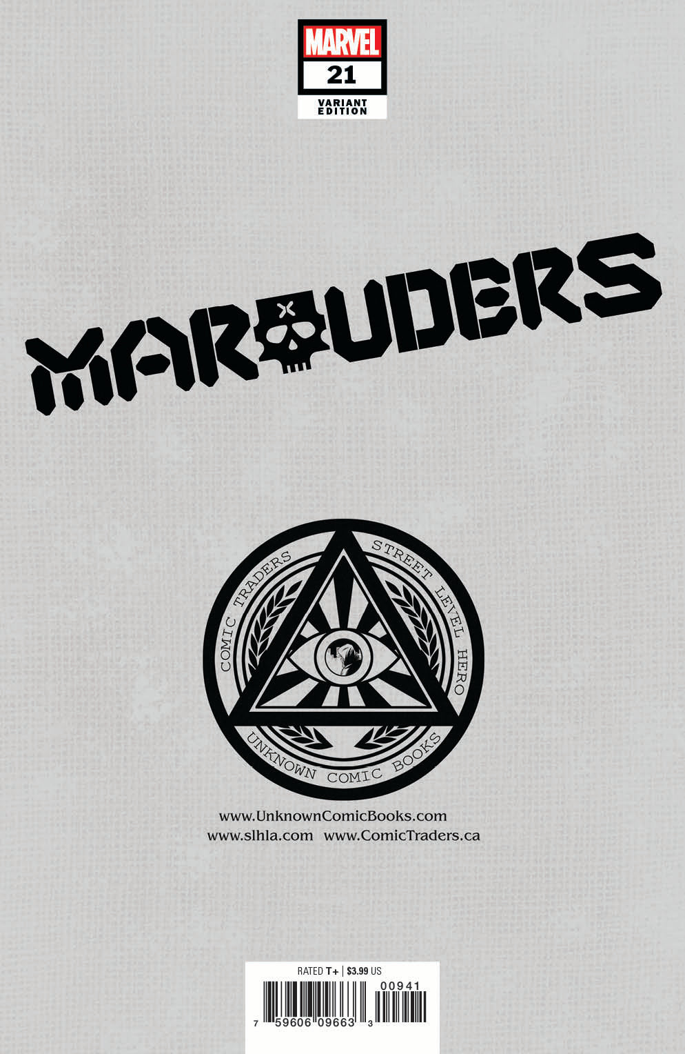 Marauders #21 Unknown Comics David Nakayama Exclusive Virgin Var Gala (06/02/2021) - Collectors World Toys