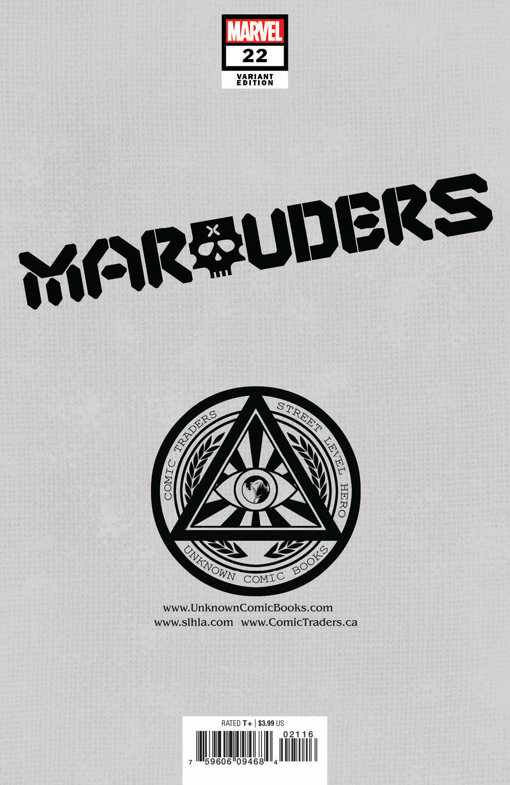 Marauders #22 Unknown Comics Stephen Segovia Exclusive Var (07/21/2021) - Collectors World Toys