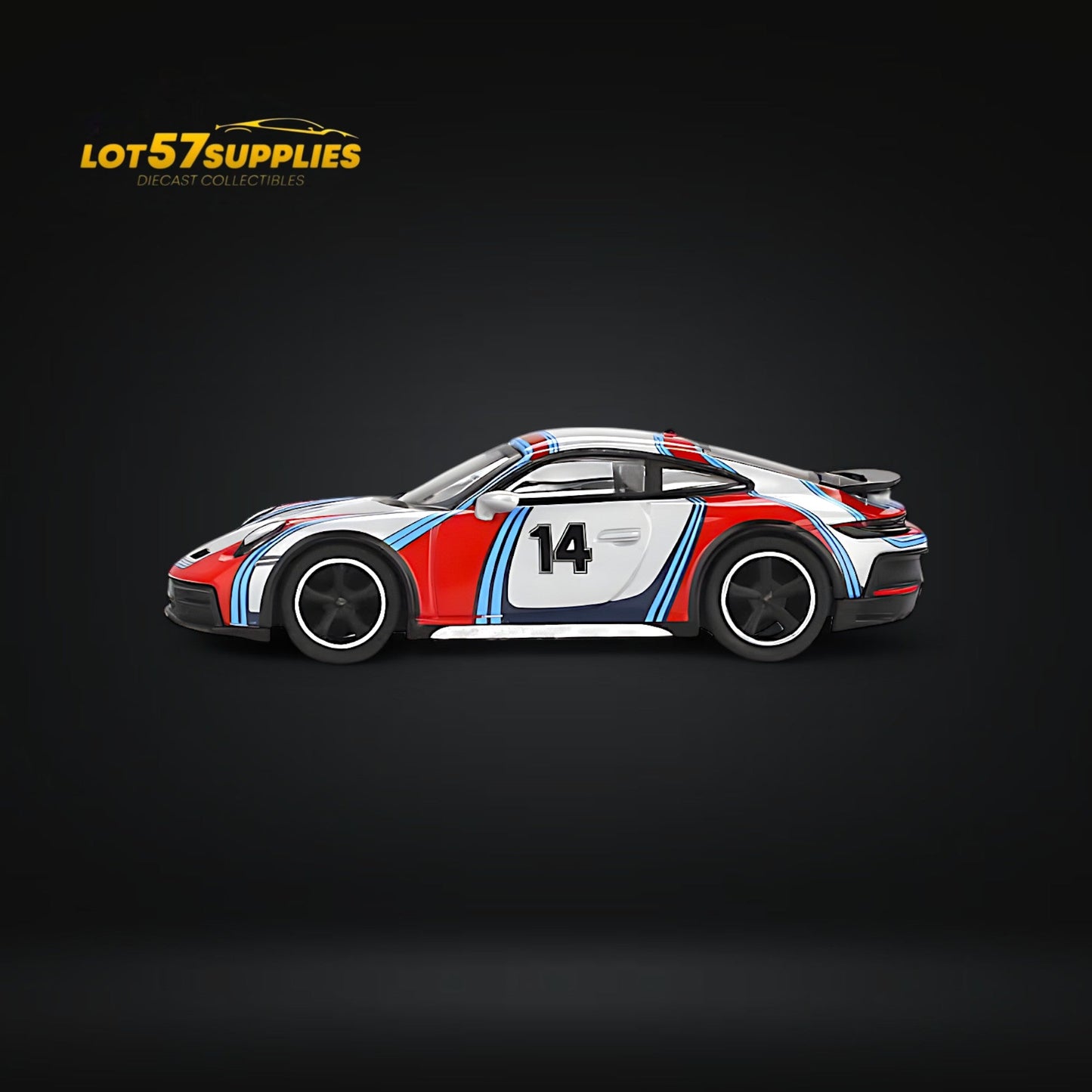 (Pre-Order) Mini-GT Porsche 911 Dakar “Rally 1974” Ice Grey Metallic 1:64 MGT00964