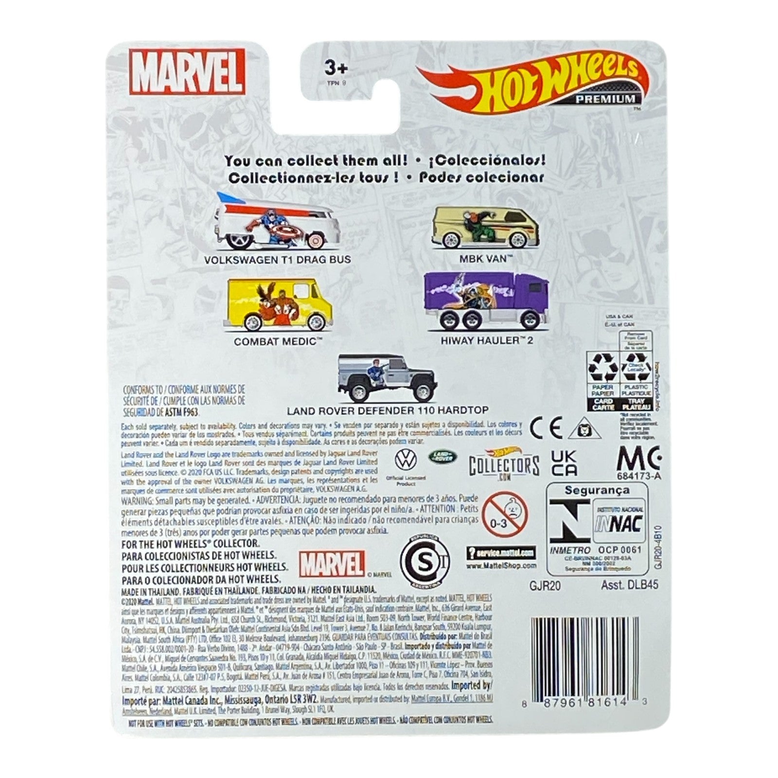 Hot Wheels MBK Van - Premium Series Marvel 2/5 Secondary image