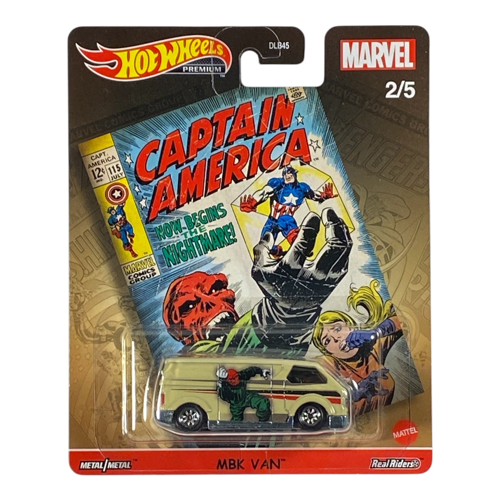 Hot Wheels MBK Van - Premium Series Marvel 2/5 Main image
