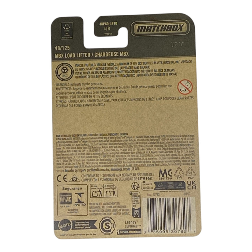 Matchbox MBX Load Lifter / Chargeuse MBX - 2025 Matchbox Series 48/125