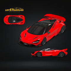 (Pre-Order) SUPCAR McLaren 720S - Red 1:64 - Collectors World Toys