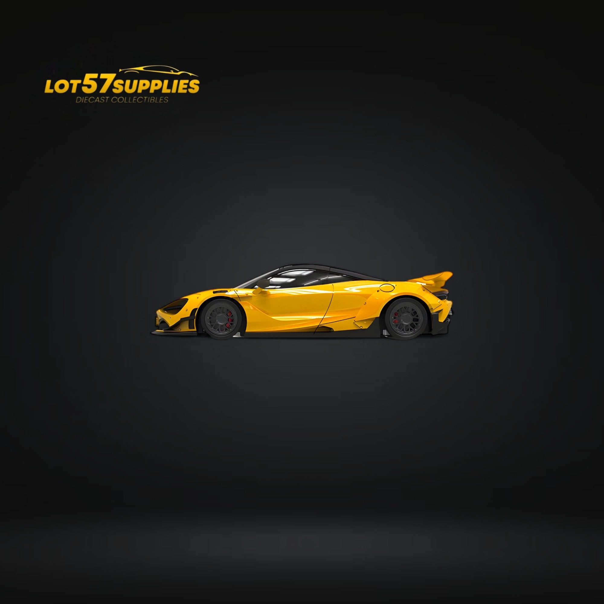 (Pre-Order) SUPCAR McLaren 720S - Yellow 1:64 - Collectors World Toys