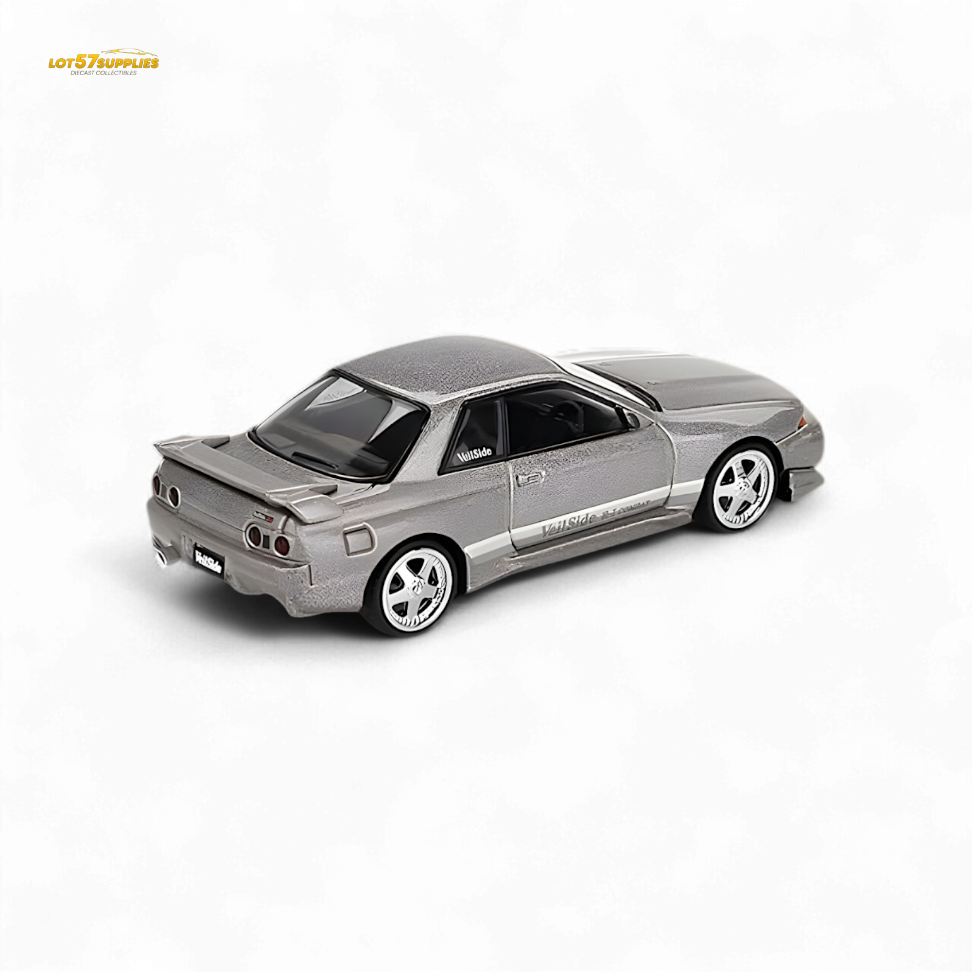Nissan Skyline GT-R (R32) Veilside Combat C-I Veilside Combat Grey #971 1:64 - Collectors World Toys