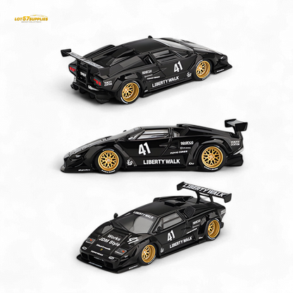(Pre-Order) Mini GT Lamborghini Countach LB-WORKS - Black 1:64
