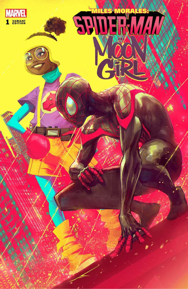 Miles Morales & Moon Girl #1 Ivan Tao Exclusive Var (06/22/2022) Hover Image