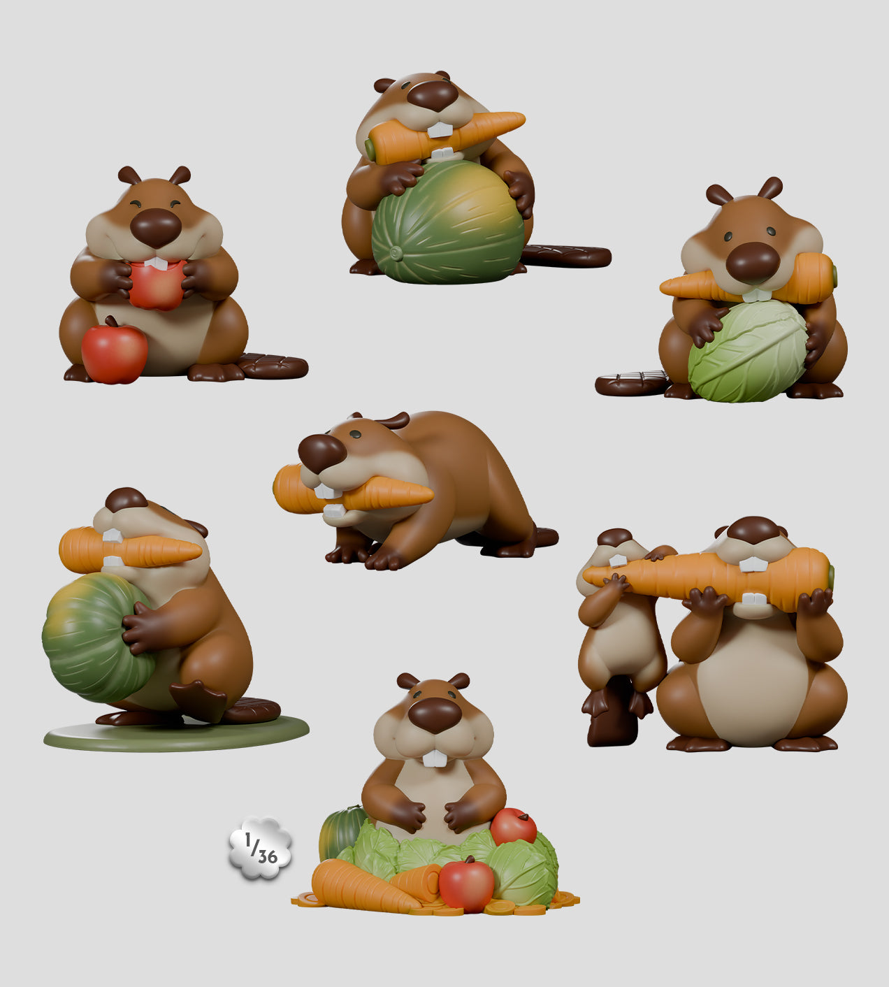 Kaleidos Creative: MISBEAVHAVING Blind Box