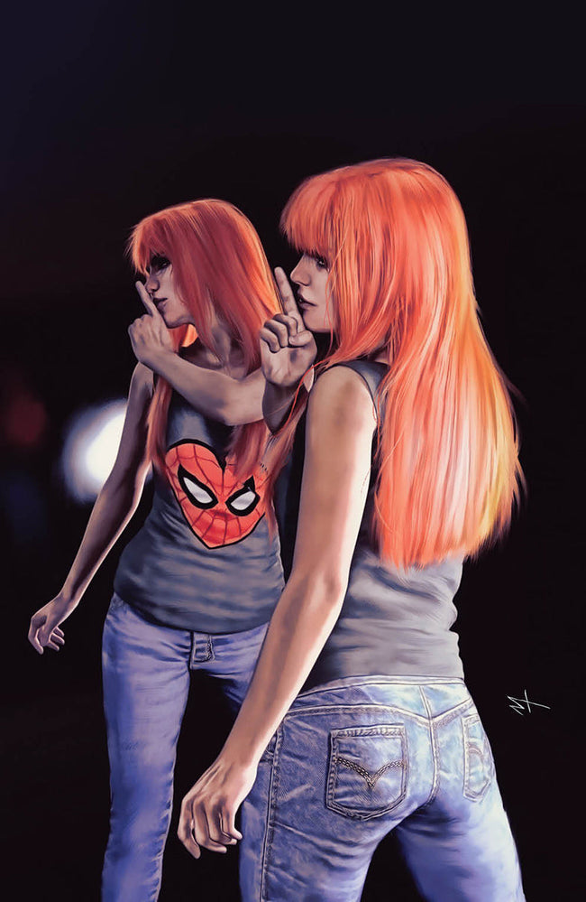 Mary Jane & Black Cat: Beyond 1 Unknown Comics Marco Turini Exclusive Virgin Var (01/26/2022) Hover Image