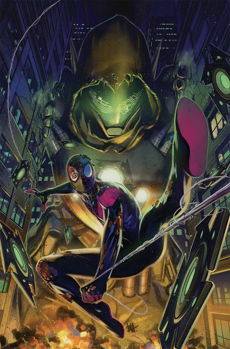 Miles Morales: Spider-Man #2 Unknown Comics Ben Harvey Exclusive Virgin Var (01/11/2023) - Collectors World Toys Main image
