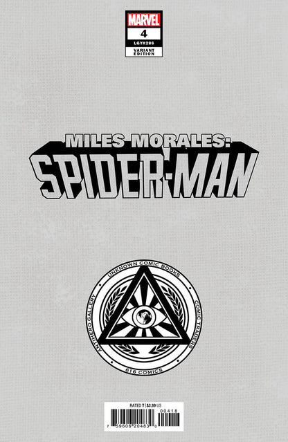 MILES MORALES: SPIDER-MAN #4 UNKNOWN COMICS TYLER KIRKHAM EXCLUSIVE VAR (03/15/2023) - Collectors World Toys