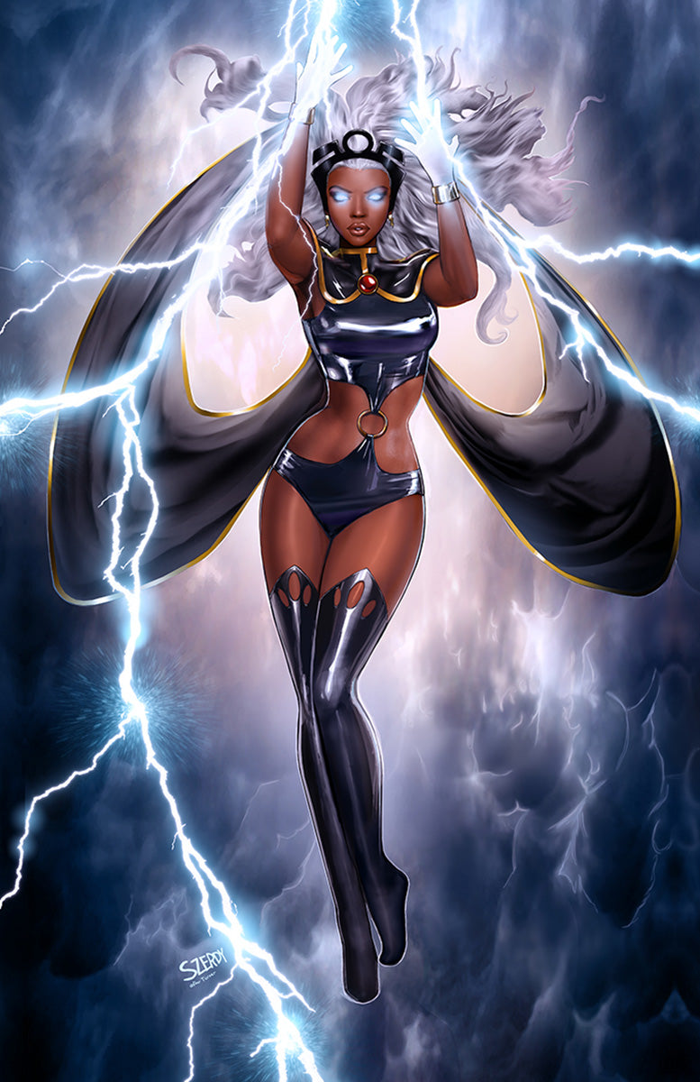 STORM #2 UNKNOWN COMICS NATHAN SZERDY EXCLUSIVE VIRGIN VAR (11/20/2024) - Collectors World Toys Main image