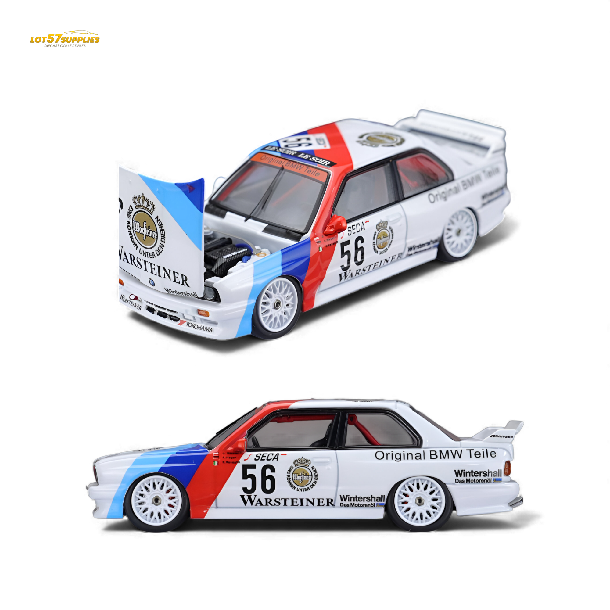 (Pre-Order) Mortal BMW M3 E30 - M Power SPA Endurance Race 1:64 Main image