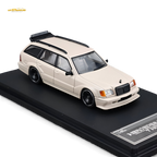 (Pre-Order) Mortal Mercedes-Benz S124 - Milk Tea Color 1:64