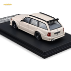(Pre-Order) Mortal Mercedes-Benz S124 - Milk Tea Color 1:64
